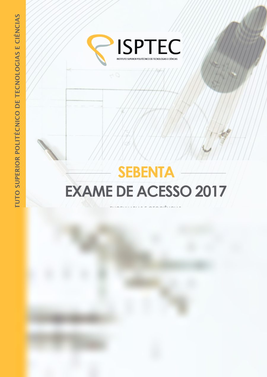 Primeira página: Materiais das Aulas de Língua Portuguesa, Língua Inglesa, Matemática, Física, Química · ISPTEC · 2017